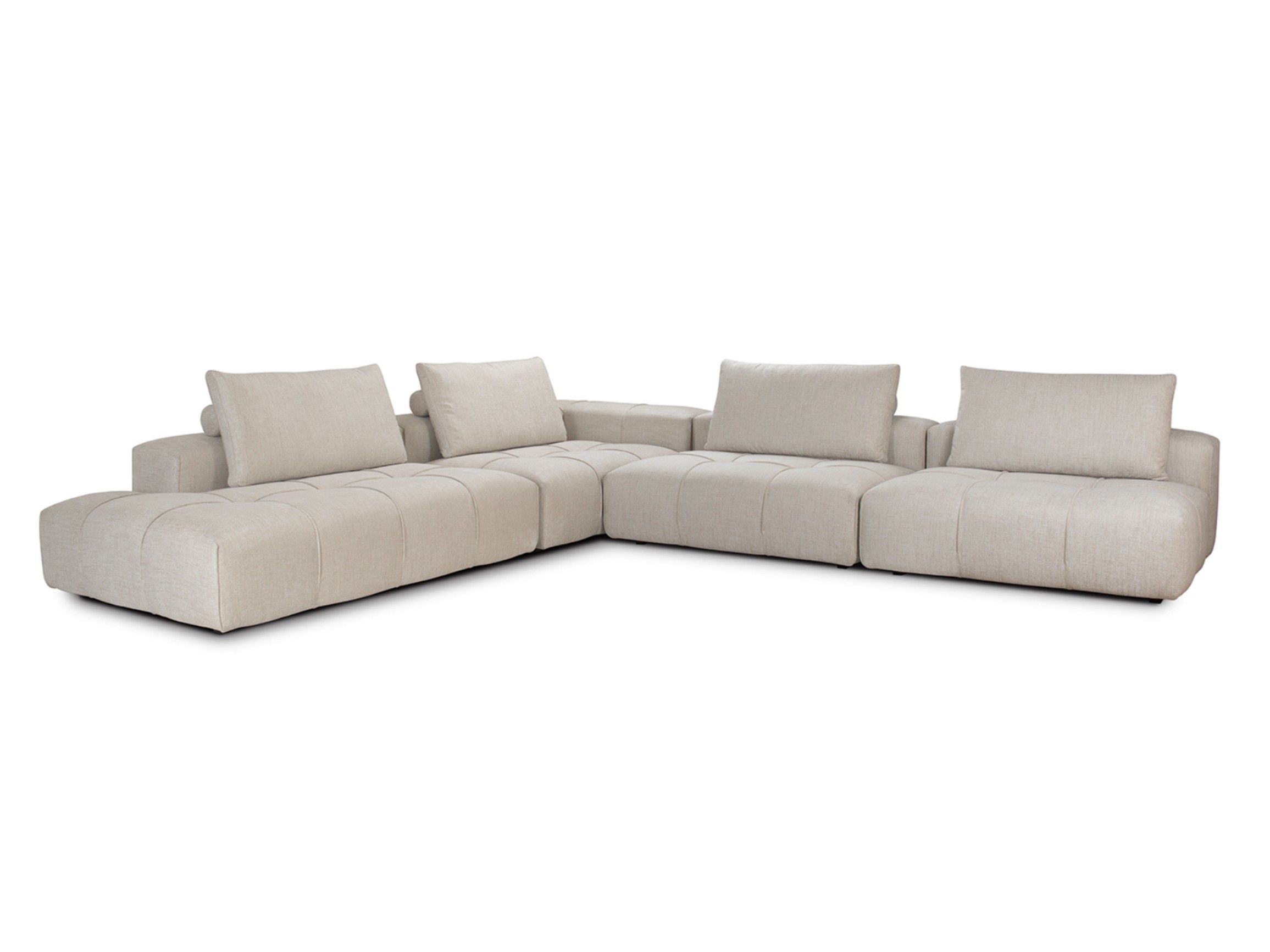 Угловой диван из ткани Nobonobo Lanube ARCH-00123328