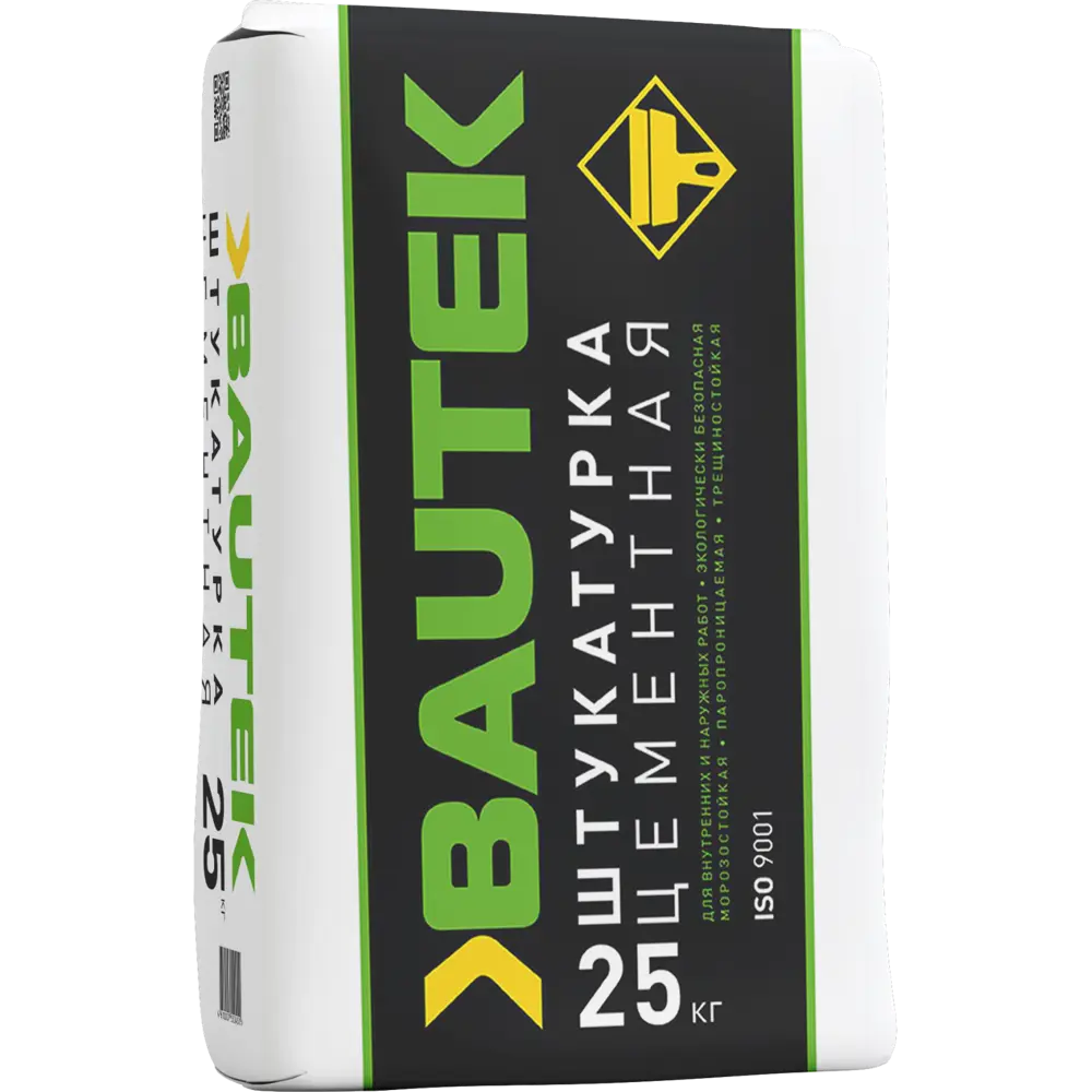 Шпатлевка цементная базовая Bautek 25 кг STLM-2075950