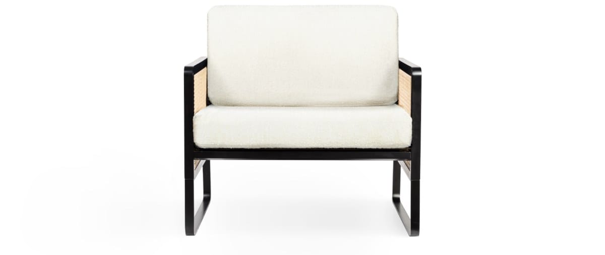 Винтажное стильное бархатное съемное мягкое кресло RED EDITION плетеная ARCH-00037426 - Вид №39