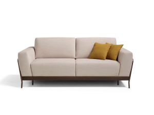 Двуспальный диван-кровать из ткани