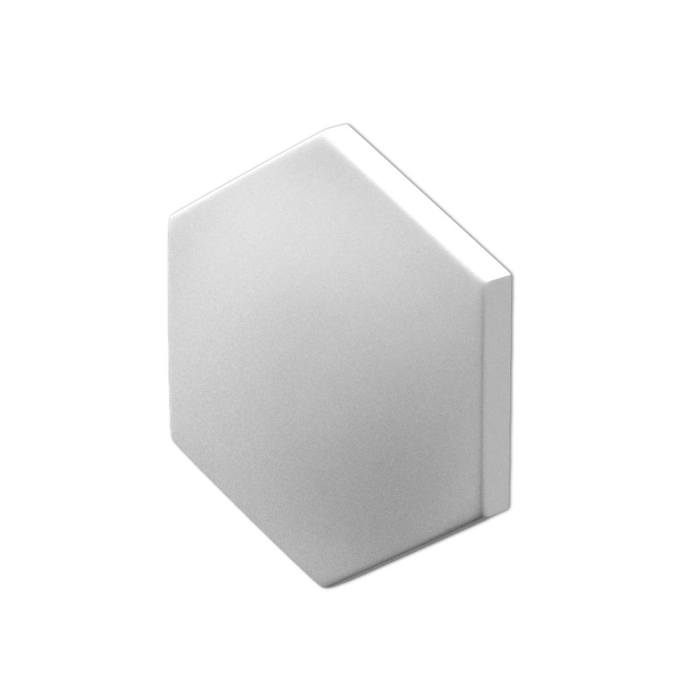 90045955 3D Дизайнерская панель HEKSA-alfa, 200х173х27 мм в упаковке 8 шт, 0,208 м² STLM-0093803 ARTPOLE