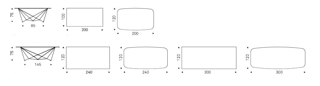 Прямоугольный стол из стали и хрусталя Cattelan italia GORDON CRYSTALART ARCH-00027190 - Вид №4