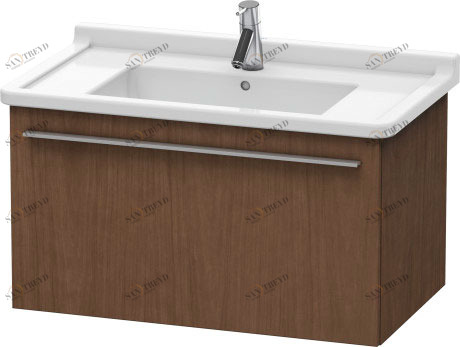 XL605701313 X-Large Тумбочка подвесная Американский орех, натуральный шпон Duravit