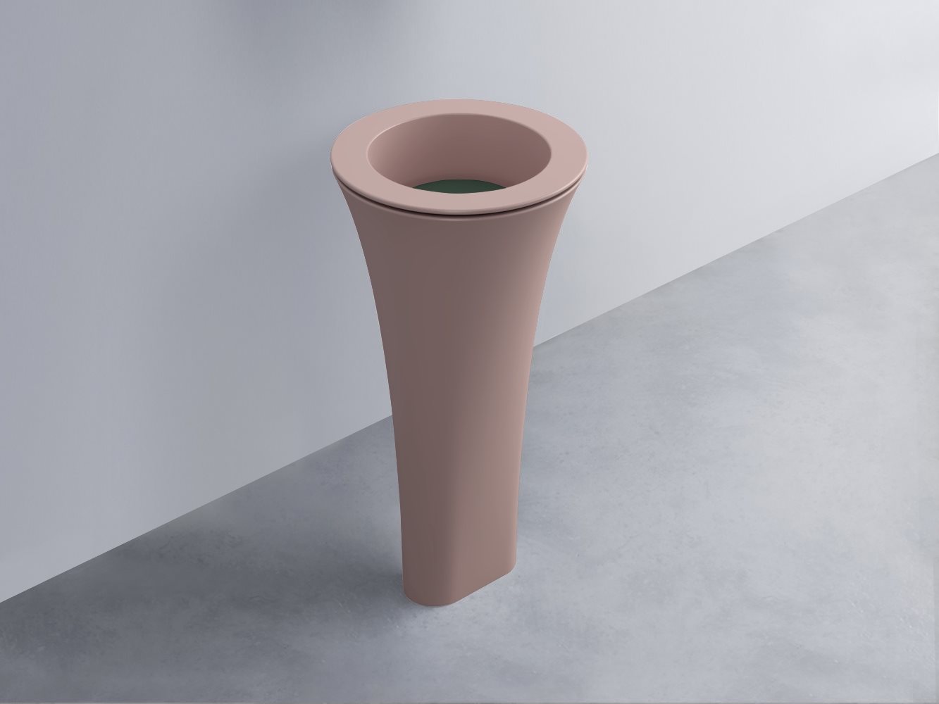 AMLA45-CP+AMPILT-MU+AMCOLT-CP Раковина Amedeo Tondo отдельностоящая cielo Enjoy + Amedeo Ceramica Cielo