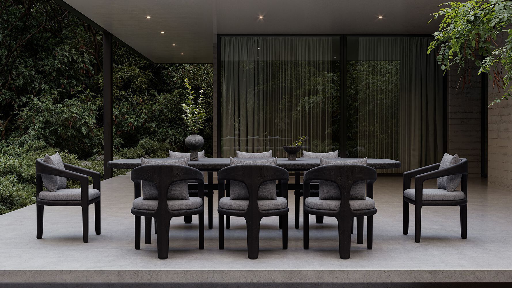 ТИК овальный садовый стол SNOC Кит ARCH-00028448 - Вид №8