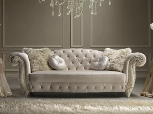 Gold Confort Тафтинговый диван из ткани Romantic