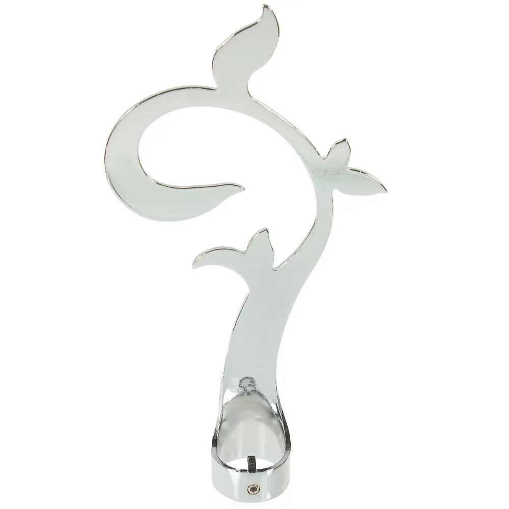 Наконечник Inspire «Завиток плоский» 15 см цвет хром STLM-2027425 - Вид №1