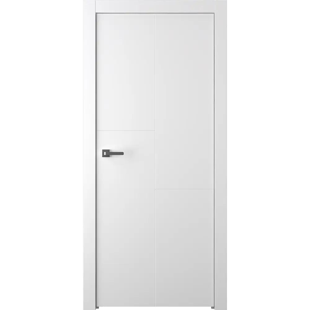 Дверь межкомнатная глухая Лацио 1 70x200 см эмаль белый без замка, без петель 85324555 STLM-2051772 BELWOODDOORS 