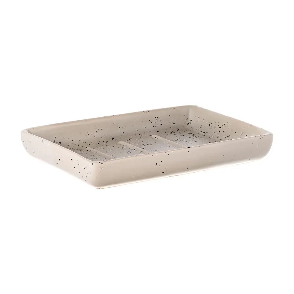 Мыльница Moroshka Naturel керамика цвет бежевый STLM-2148225