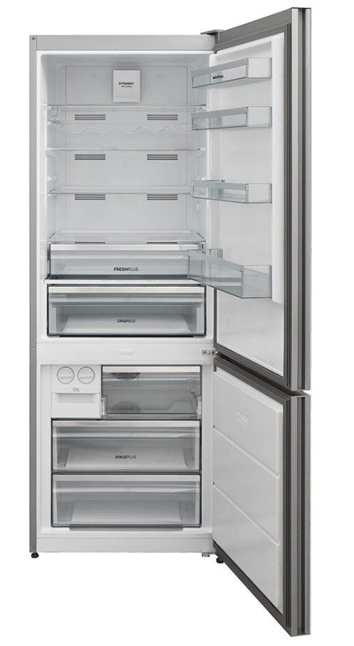 5343188 Холодильник с морозильником   Korting KNFC 71928 GW белый STDN-0112607 - Вид №1