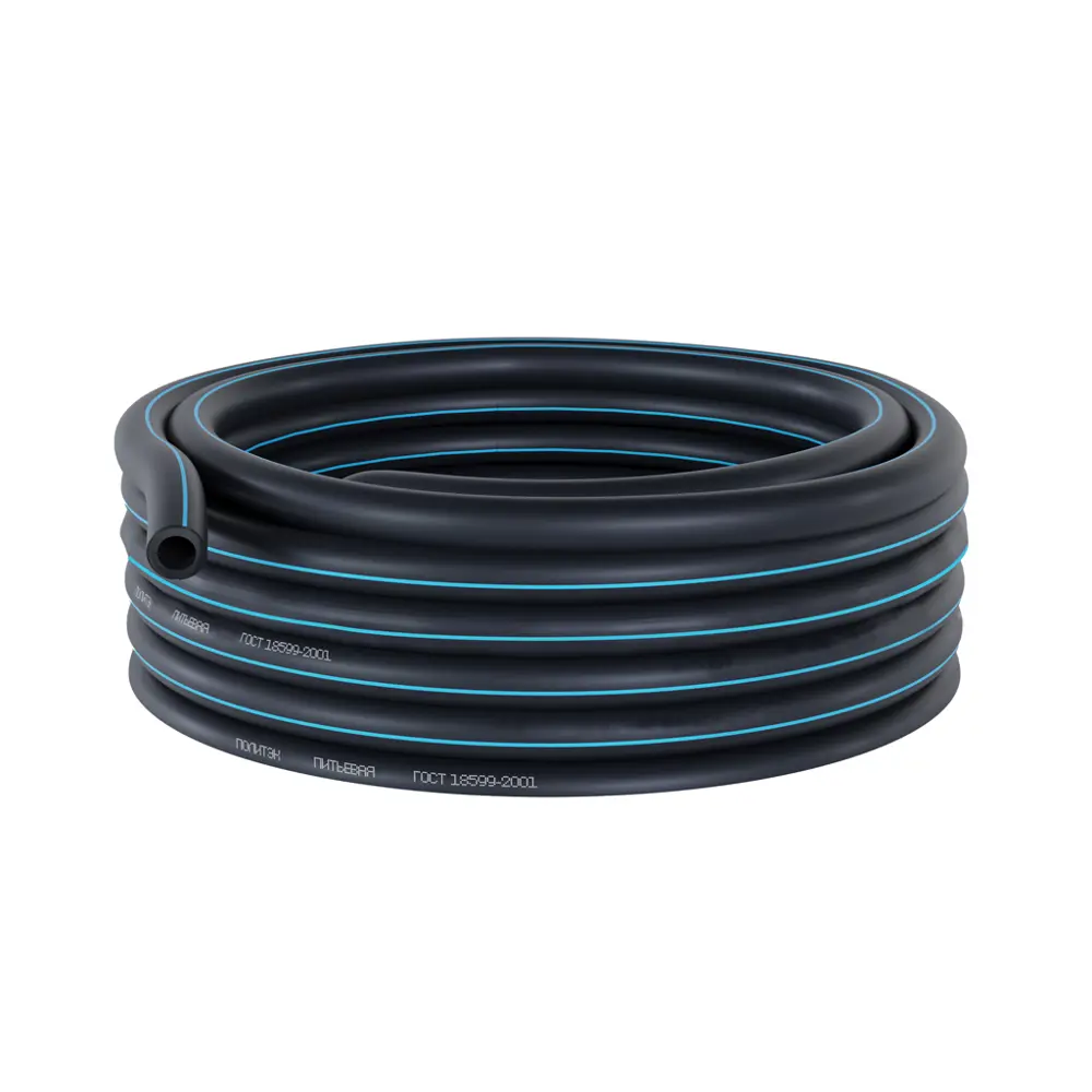 Труба ПНД Политэк PE 100 45x5.0 PN16 бухта 100 м STLM-2146014 - Вид №1