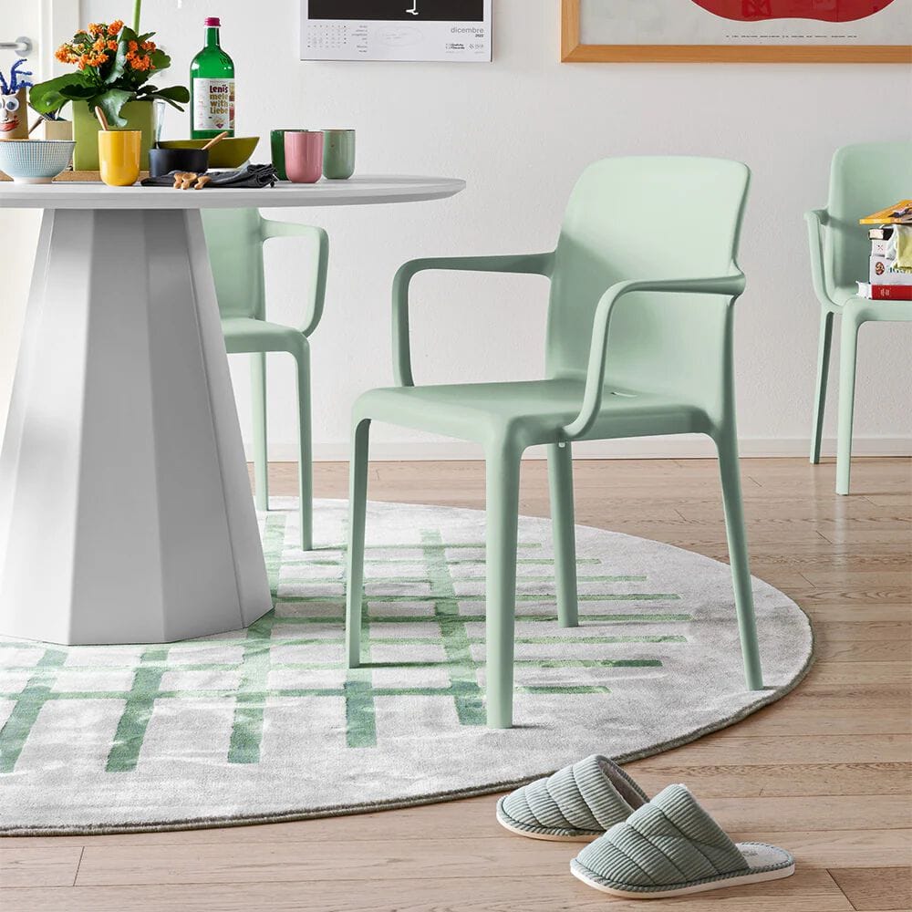 Штабелируемый стул из полипропилена с подлокотниками Connubia Bayo ARCH-00009051 - Вид №2