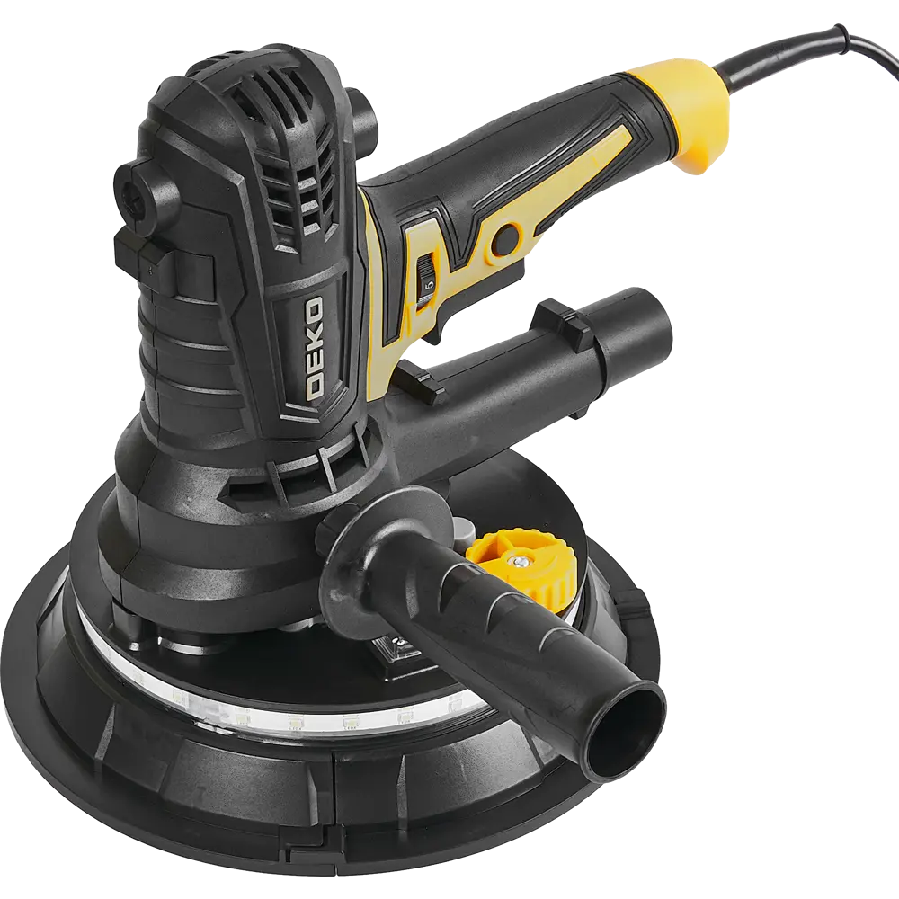 Машина шлифовальная для стен и потолков сетевая Deko DKG900, 900 Вт, 180 мм STLM-2128902