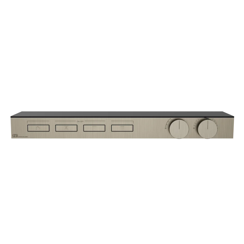 Смеситель для душа 63026 149 Gessi Hi-fi МАТОВЫЙ НИКЕЛЬ FINOX 63026149