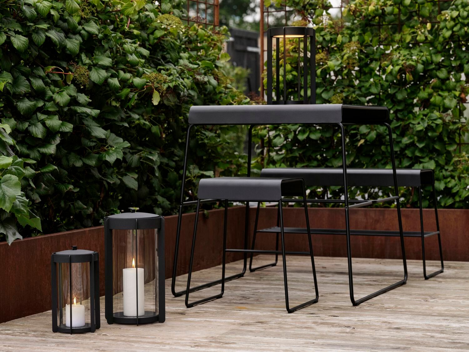 Низкий стул с порошковым покрытием ZONE DENMARK A-Collection ARCH-00146104 - Вид №6