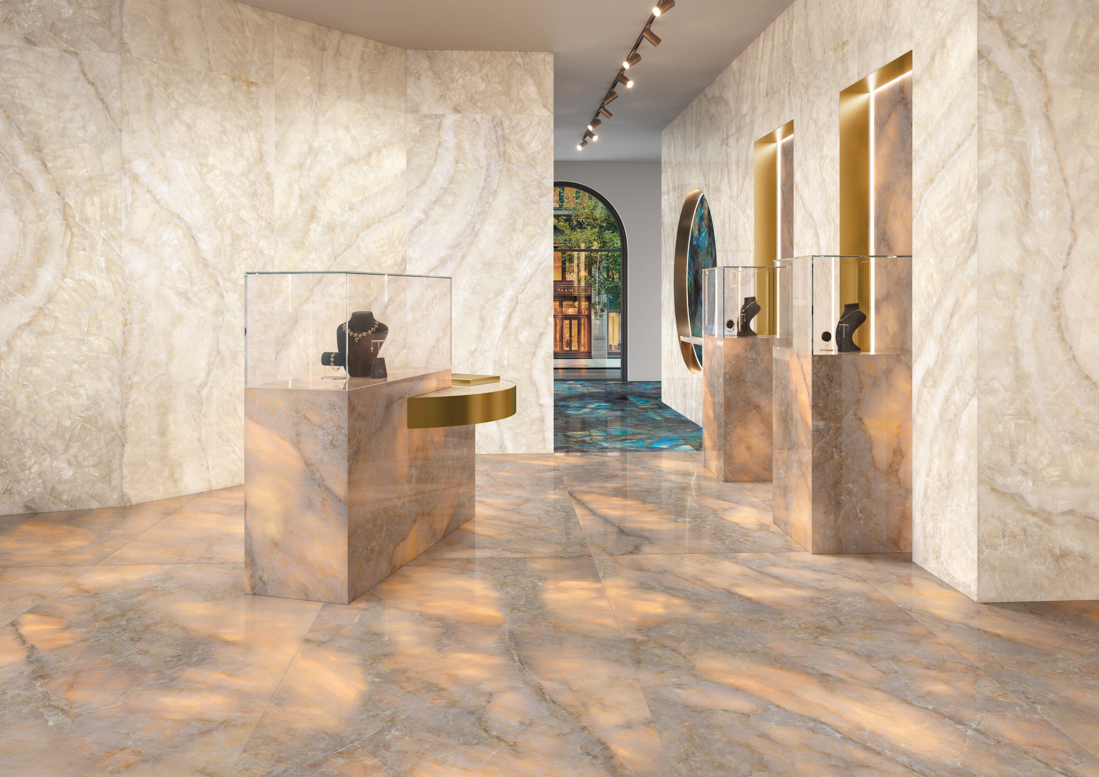 Мраморный пол / покрытие EmilCeramica Lumia Marble Tele ARCH-00044343 - Вид №2