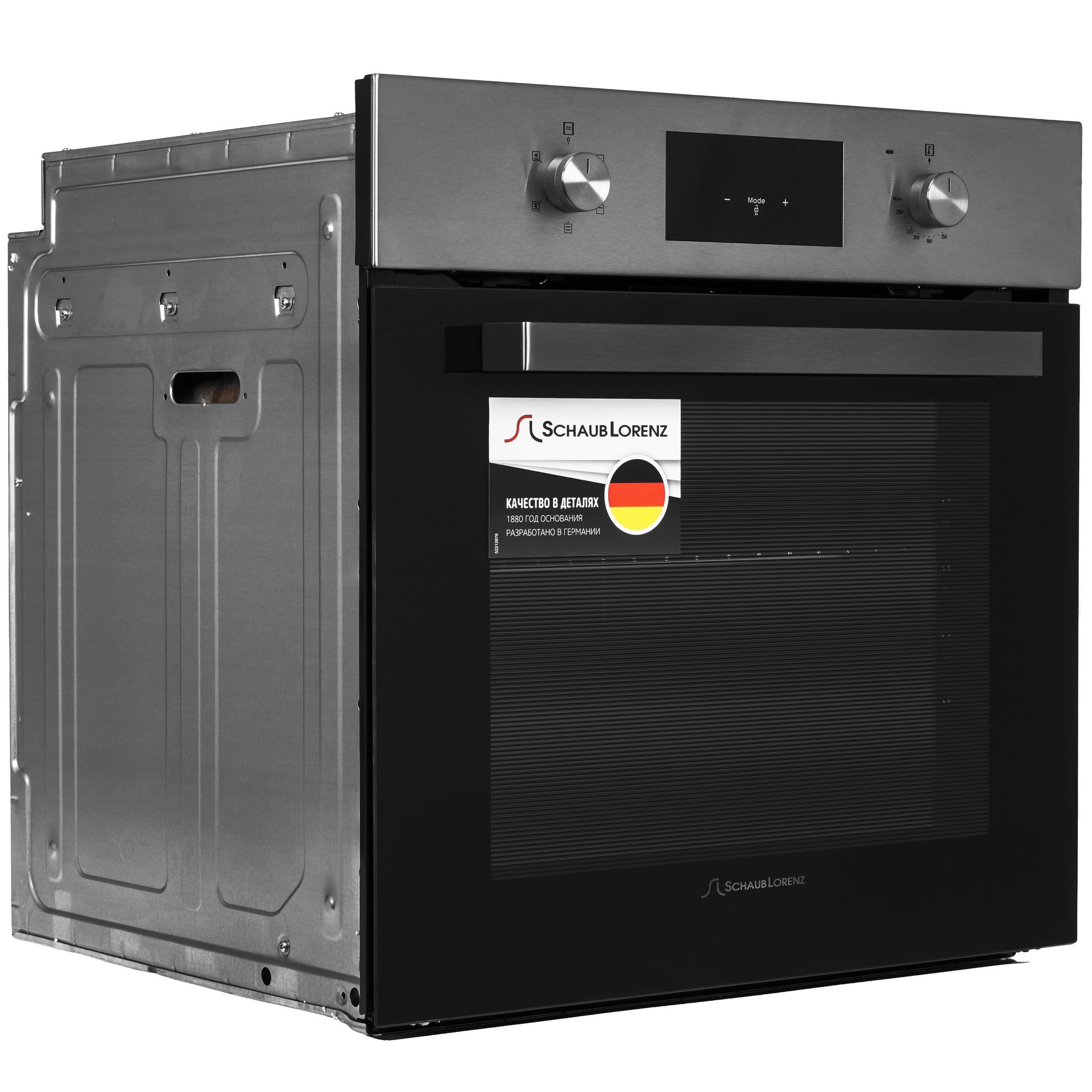 9920931 Электрический духовой шкаф Schaub Lorenz SLB EE6814 серебристый STDN-0031531 - Вид №1