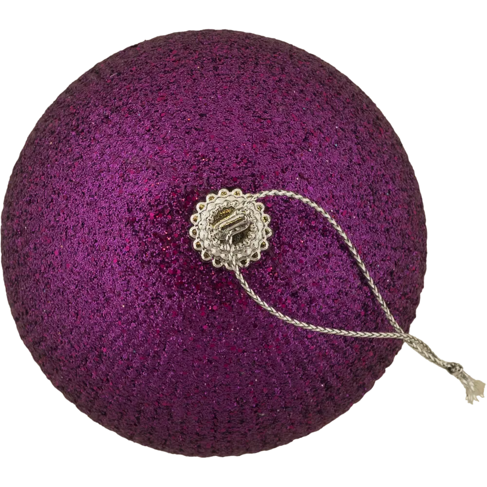 Шар ёлочный, 8 см, цвет фиолетовый Santreyd STLM-2027428 - Вид №1