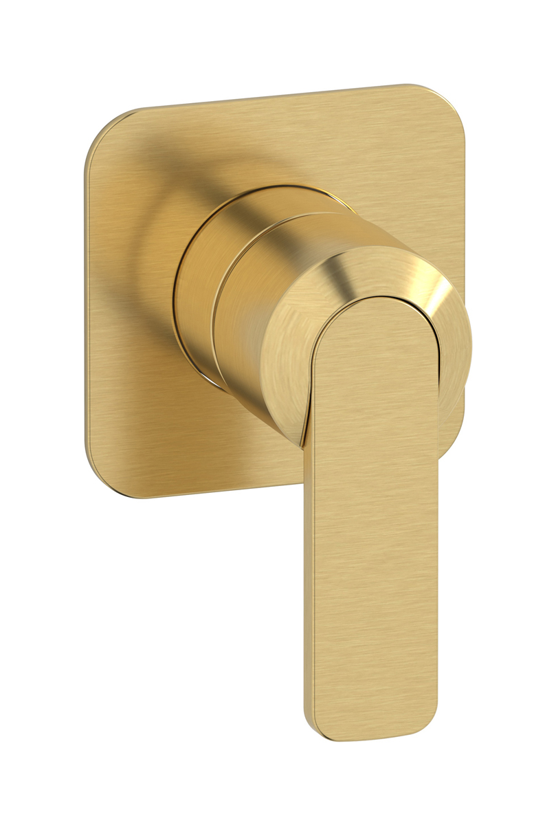 Внешние части встроенного смесителя на 1 потребителя WE ARE IB c6300os Brushed Gold C-67