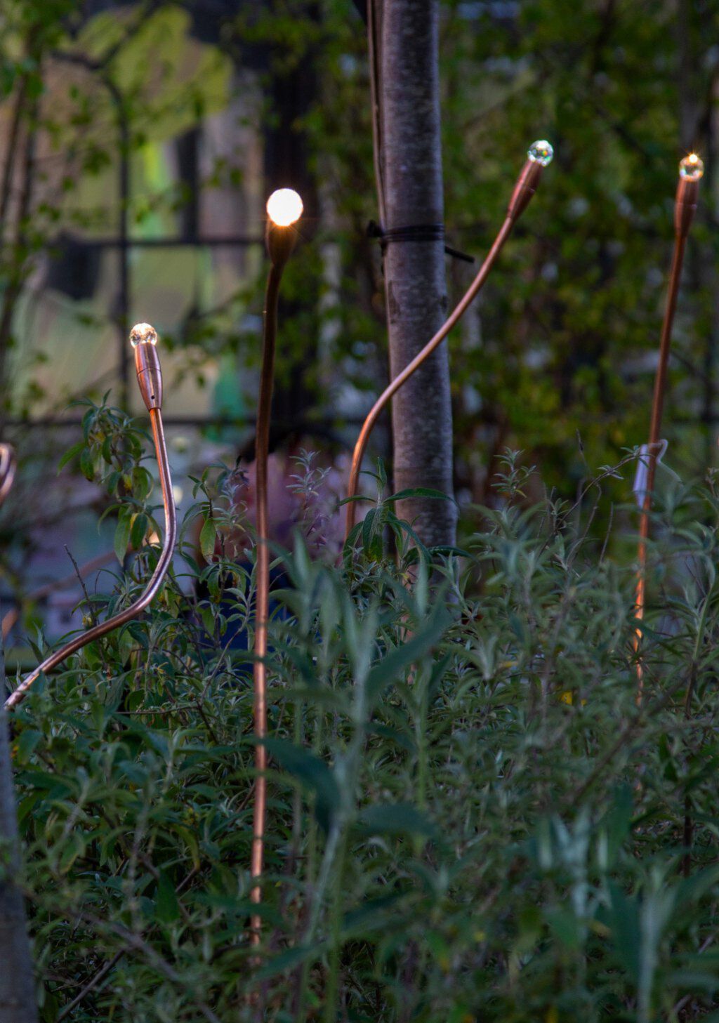 Медный регулируемый светодиодный напольный торшер EGOLUCE Тинкер Белл ARCH-00007038 - Вид №4