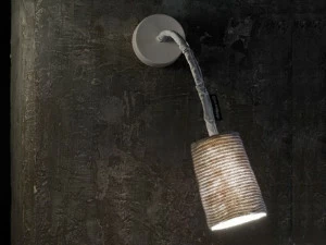 In-es.artdesign Регулируемый настенный светильник из небулита и 100% шерсти Trame