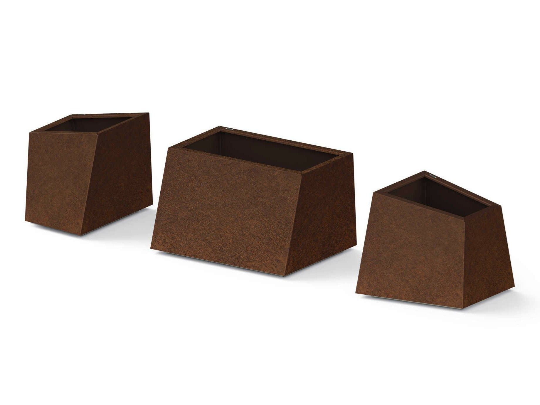 Стальная плантатор Corten™ Metalco ALFA BETA GAMMA ARCH-00105053 - Вид №2