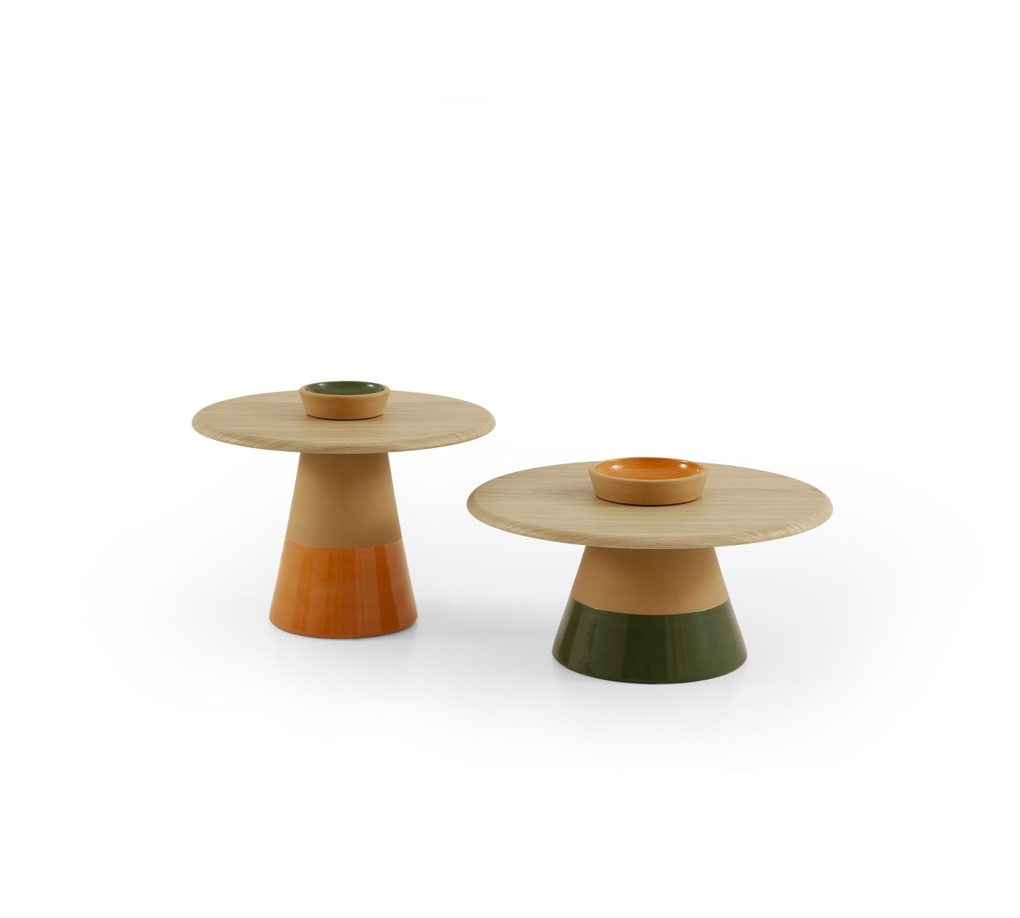 Журнальный столик из глины с деревянной столешницей Morica Design Высокая мода ARCH-00129625 - Вид №37