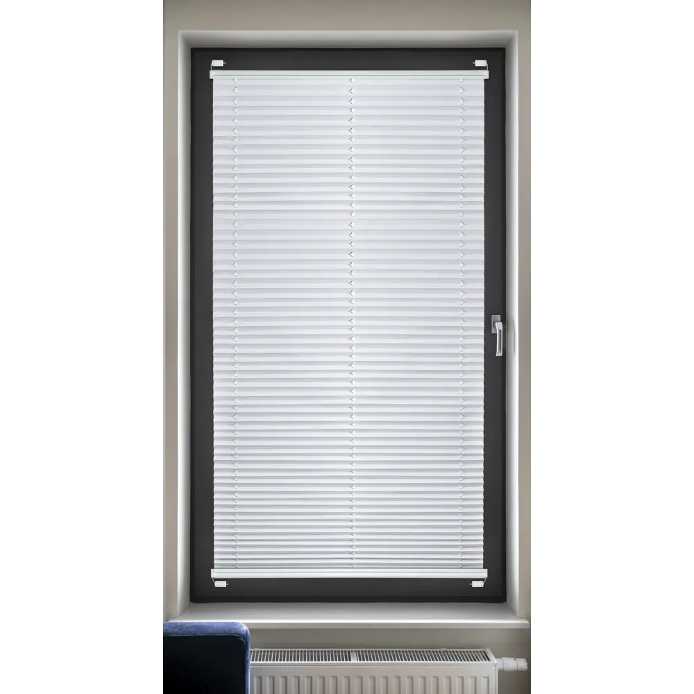 Штора плиссе 52x170 см жаккард белая Santreyd STLM-2047517 - Вид №9