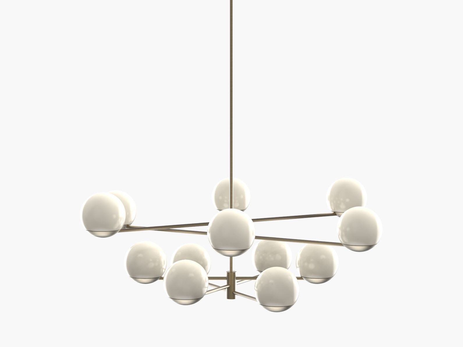 Выдувное стекло светодиодный подвесной светильник Cameron Design House Мяч и обруч ARCH-00137913 - Вид №6