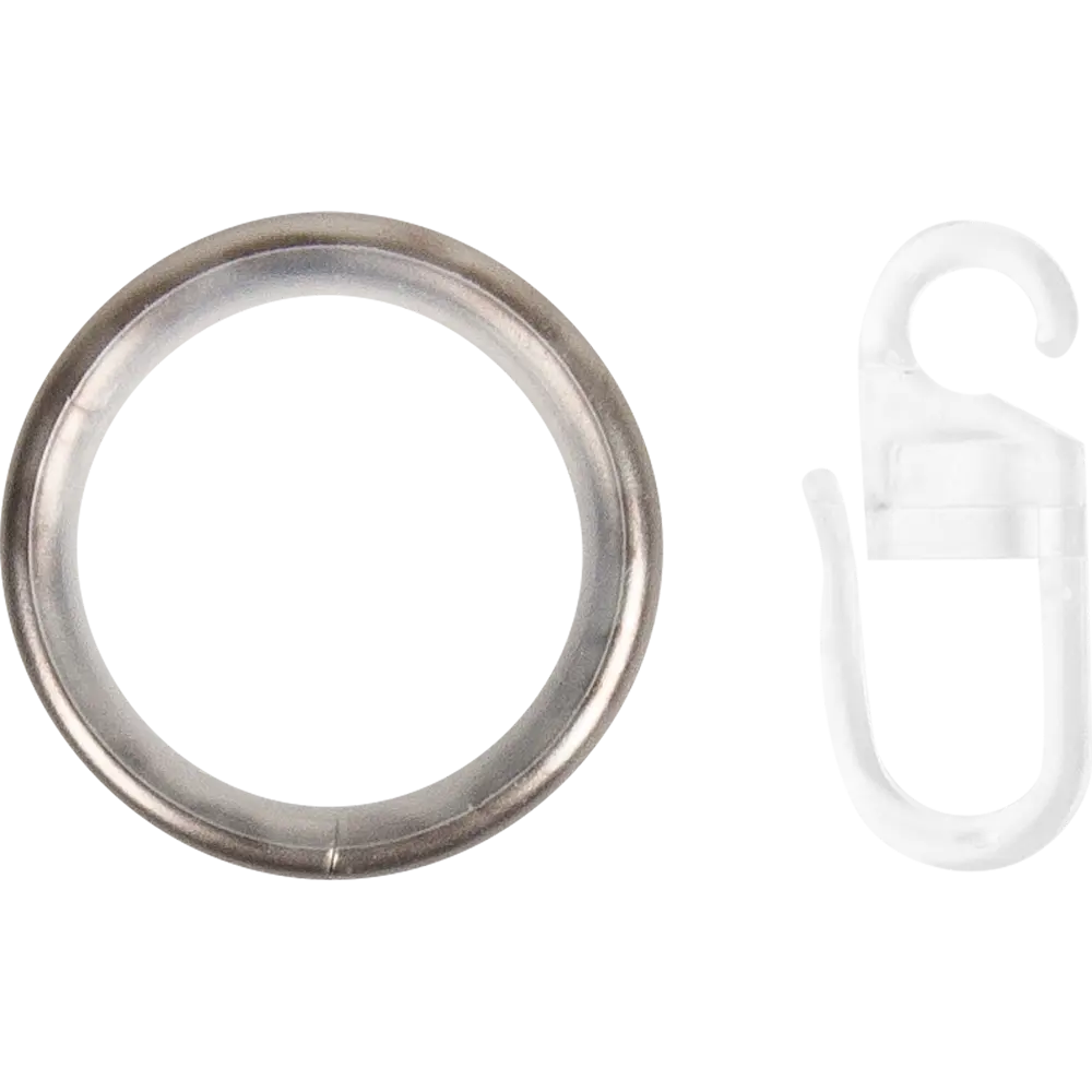 Кольцо металл цвет никель 2 см 10 шт. 89443116 STLM-2086919 Santreyd 