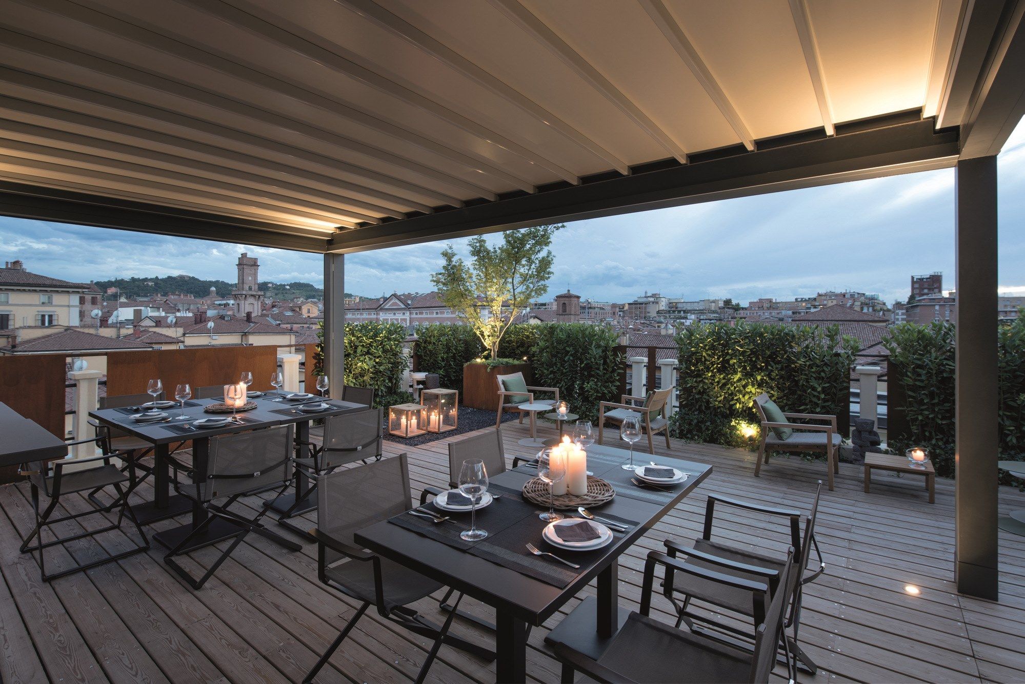 Алюминиевая беседка Pratic Hi Pergolas ARCH-00119664 - Вид №4