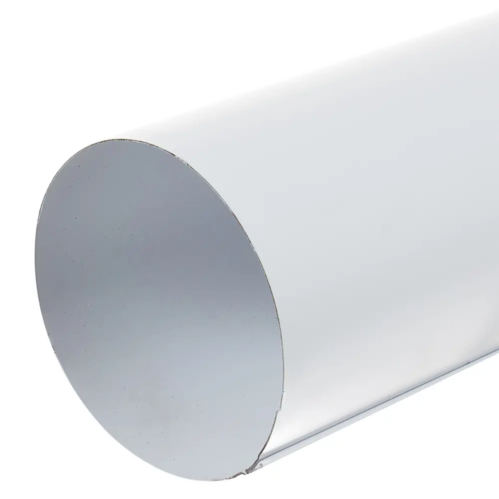 Труба водосточная 3 м 90 мм цвет белый ИНТЕРПРОФИЛЬ STLM-2116252 - Вид №1