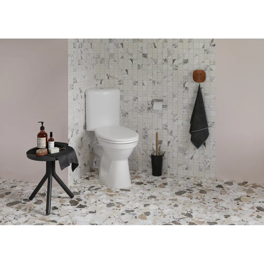 Унитаз-компакт Vitra угловой Normus горизонтальный выпуск двойной слив STLM-2061212 - Вид №4