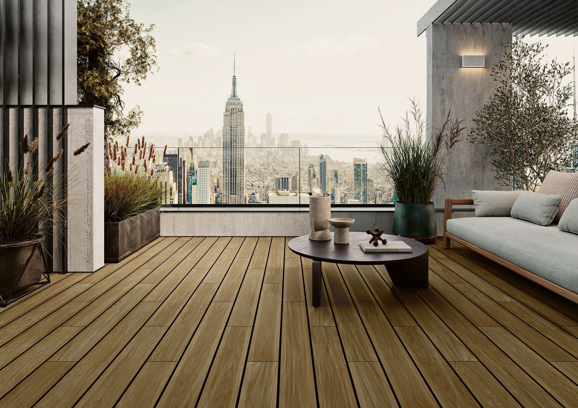 Пол / облицовка керамогранита под дерево Revigrés ARCH-00120912 - Вид №6