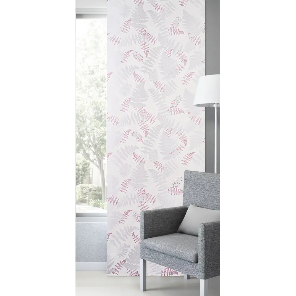 Тюль на ленте Nature 250x260 см цвет розовый 82922181 STLM-2003808 INSPIRE  - Вид №1