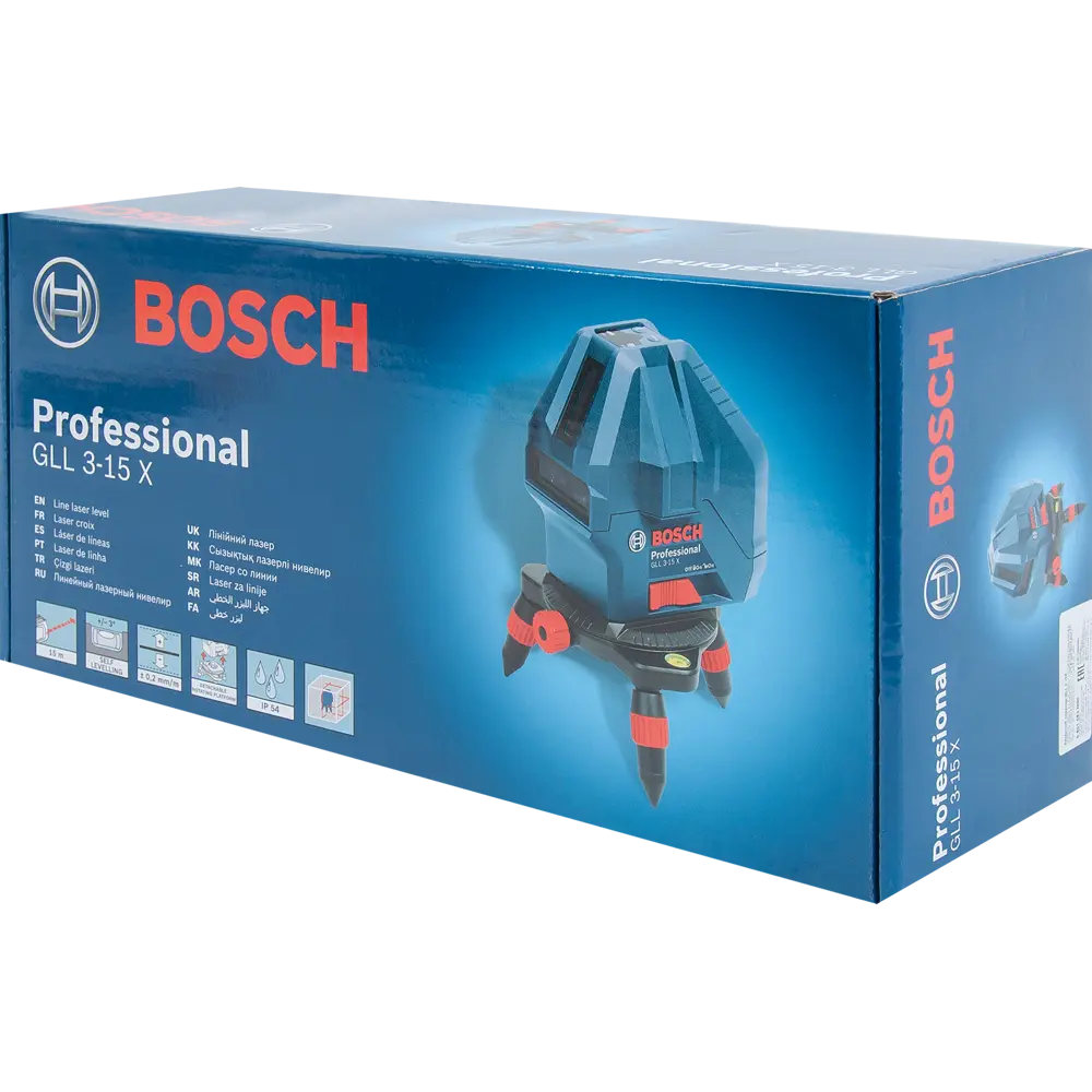 Уровень лазерный Bosch Professional GLL 3-15 X 0601063M00, 15 м STLM-2032881 - Вид №6