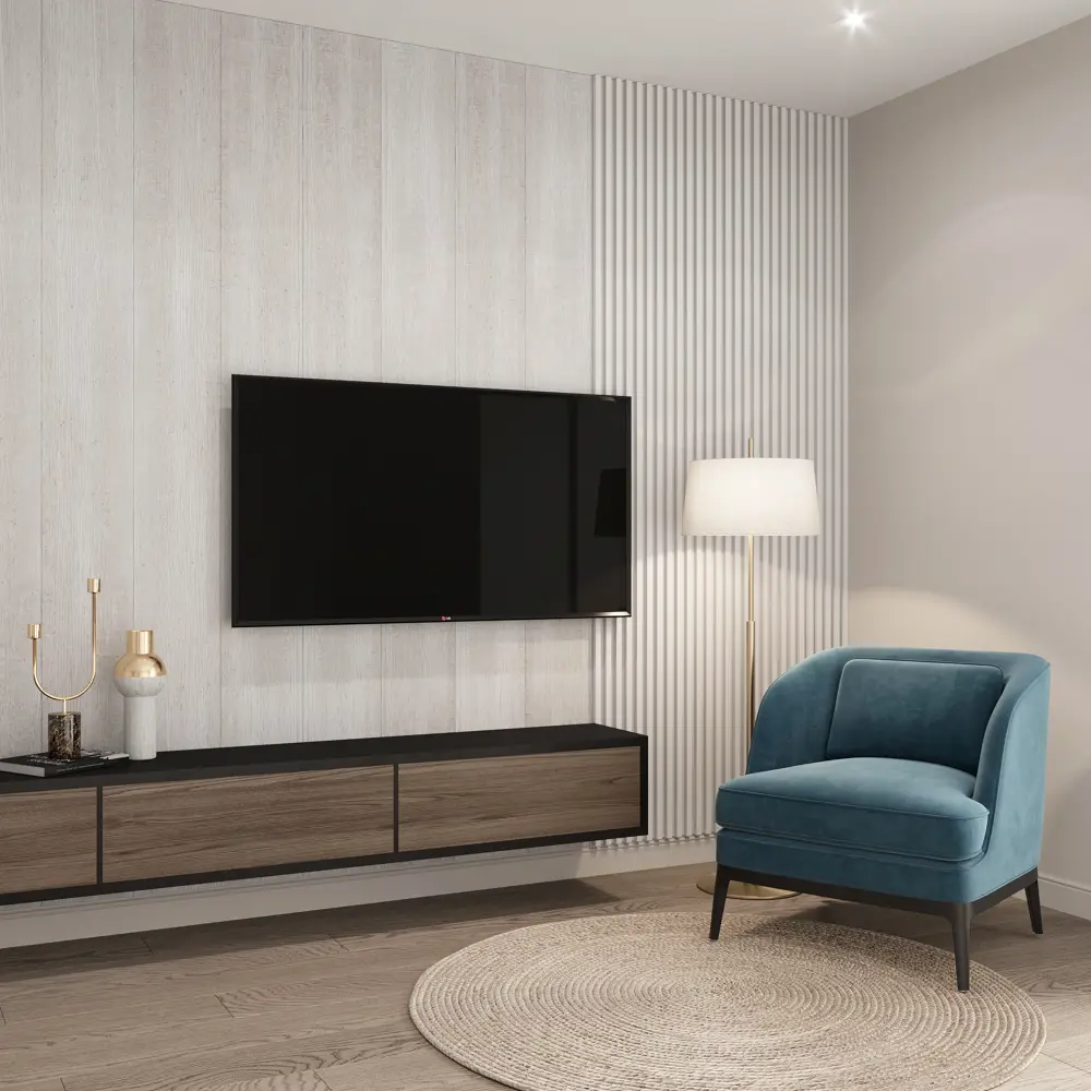 Стеновая панель МДФ Дуб Аризона 2600x250x6 мм 0.65 м² DEKOR PANEL STLM-2101790 - Вид №3