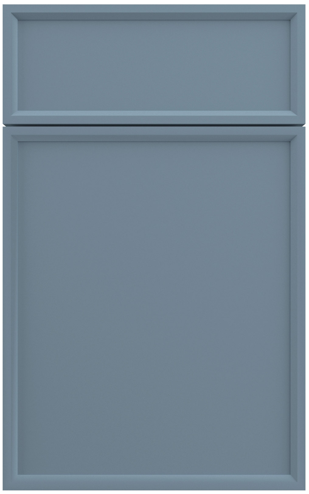 Фасады для кухни Модерн Фрезеровка «Модена» 702 Голубой SIDAK SIST304-11008