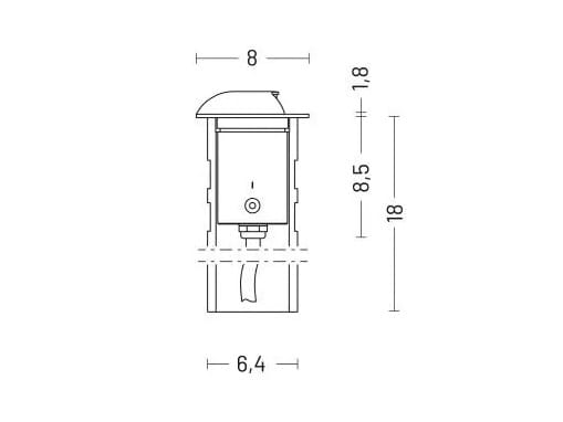 Открытый алюминиевый светодиодный маркер [LND] общие ARCH-00049761 - Вид №47