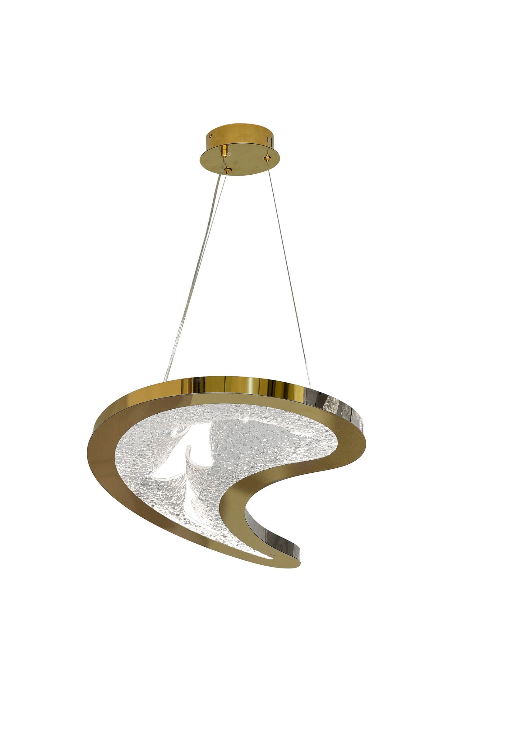 Светодиодный потолочный светильник из нержавеющей стали и стекла K-Lighting Shua ARCH-00049542 - Вид №3