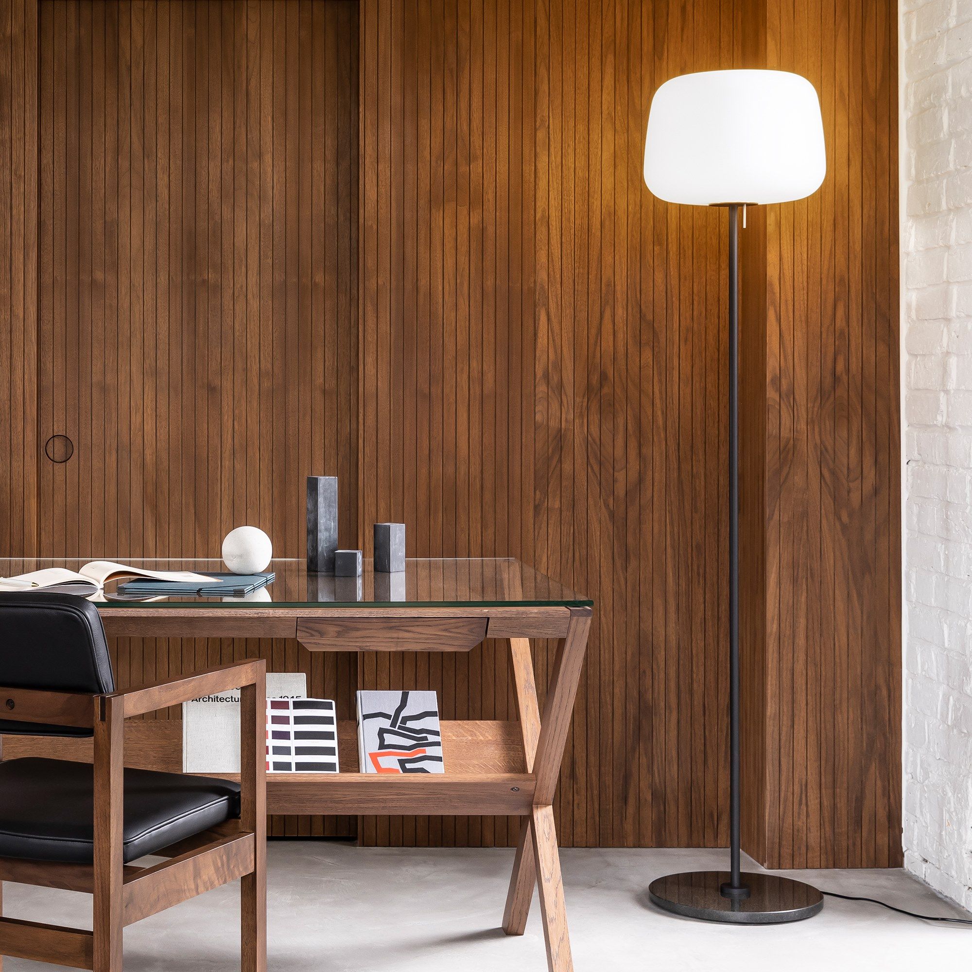 Светодиодный торшер из опалового стекла с диммером Case Soft ARCH-00090369 - Вид №9