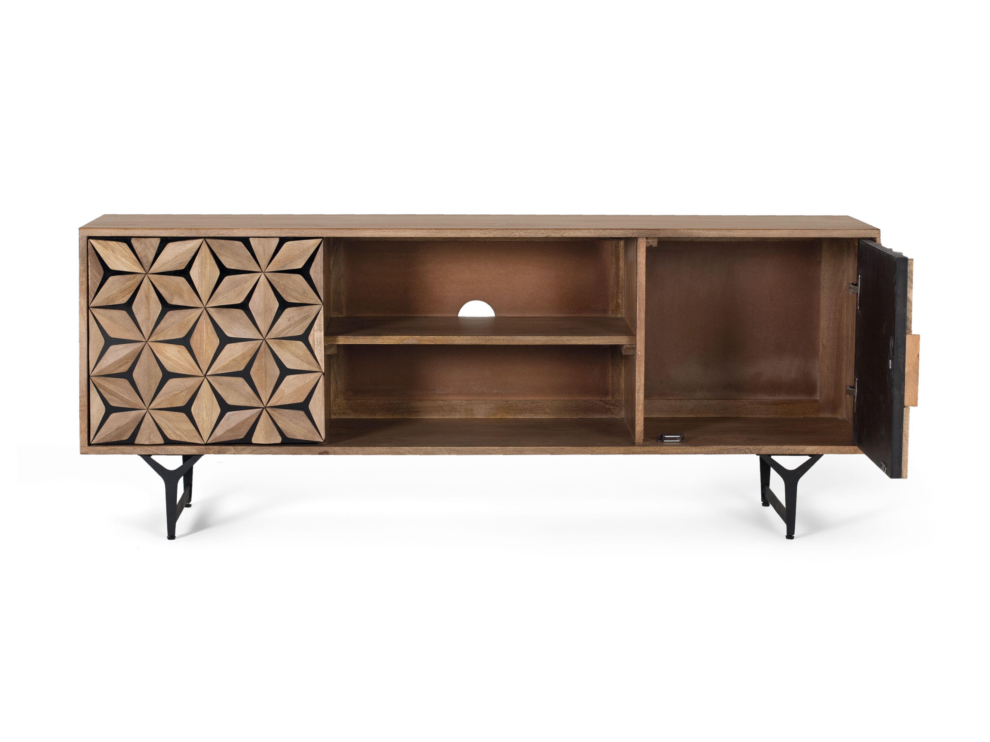 Шкаф для телевизора mango с распашными дверцами Giner y Colomer Майсур ARCH-00119620 - Вид №2