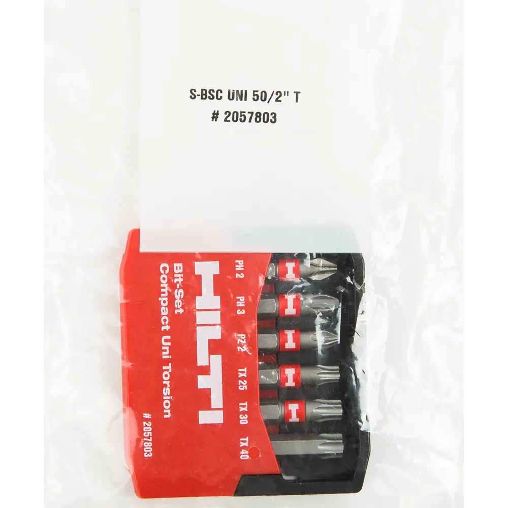 Набор бит Hilti S-BSC Uni 2057803, 6 шт STLM-2001993 - Вид №3