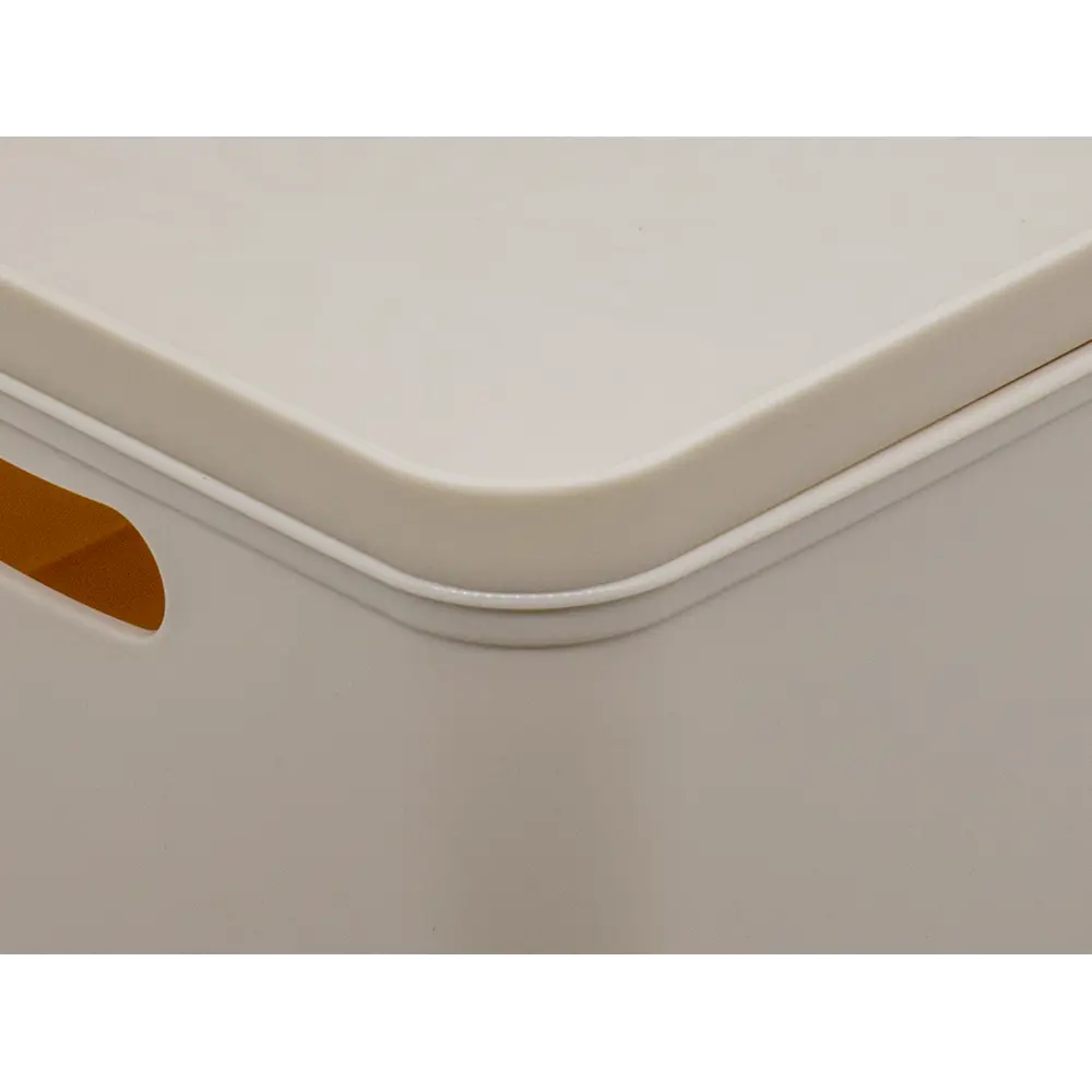 Органайзер для хранения Berossi 23x13x32 см 6 л пластик цвет кремовый STLM-2106871 - Вид №4