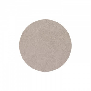 990225 HIPPO warm grey подстановочная салфетка круглая, диаметр 30 см, толщина 1,6 мм;LIND DNA