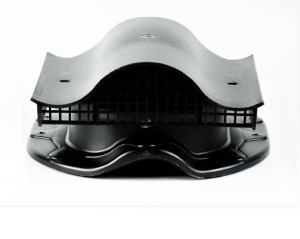 90757761 КТВ-вентиль Skat для металлочерепицы Monterrey цвет черный STLM-0370509 POLIVENT