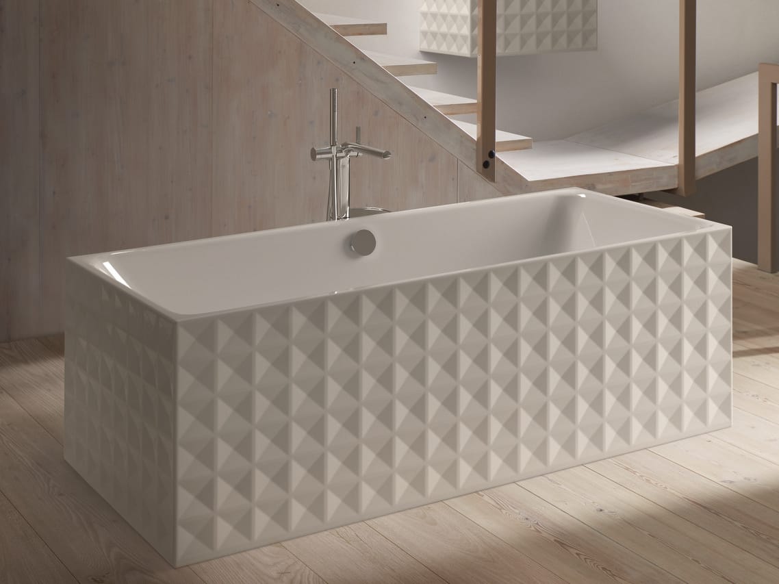 Прямоугольная эмалированная стальная ванна Bette BetteLoft Ornament ARCH-00024506 - Вид №4