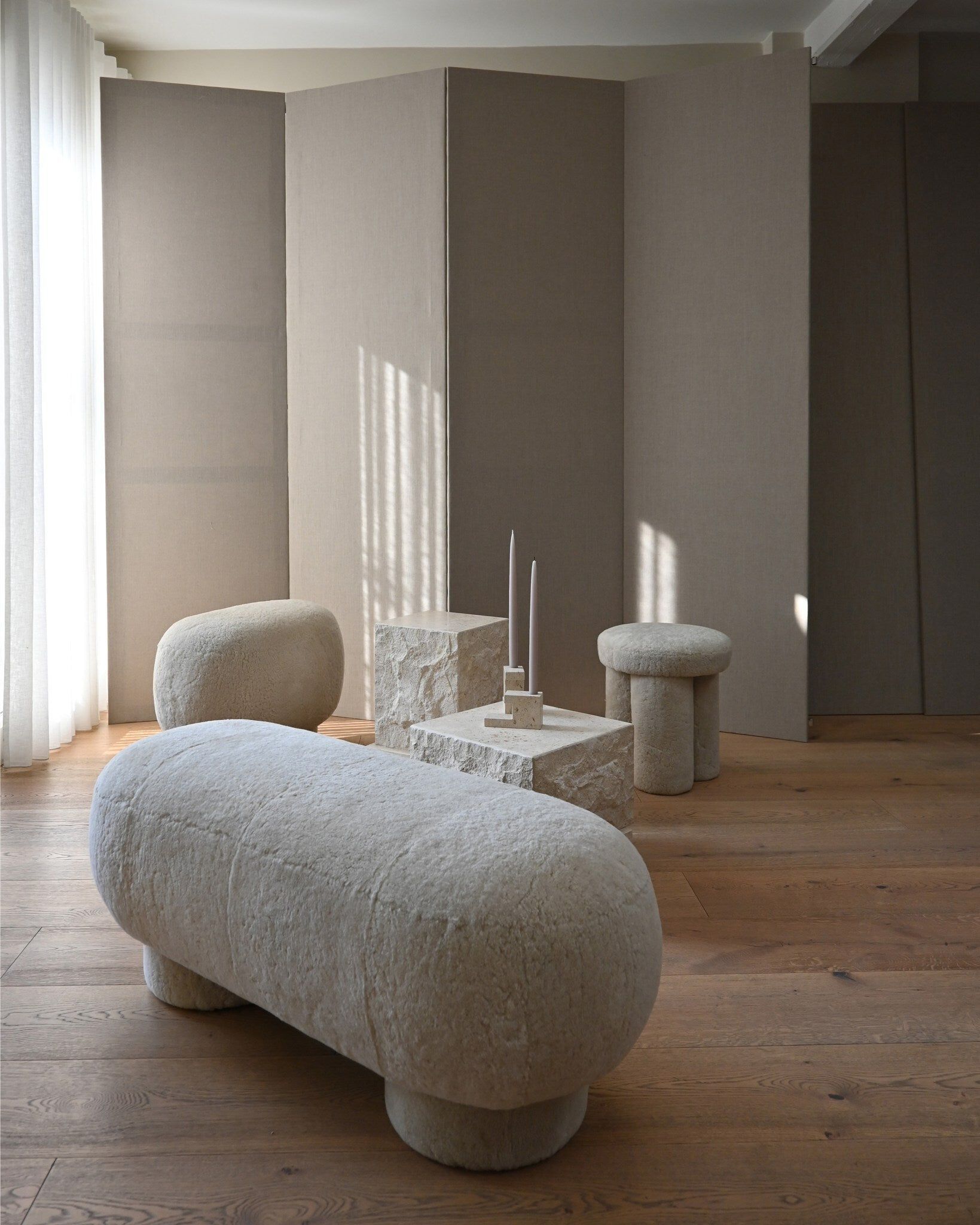 Скамейка из овчины 101 Copenhagen Big Foot ARCH-00058732 - Вид №9