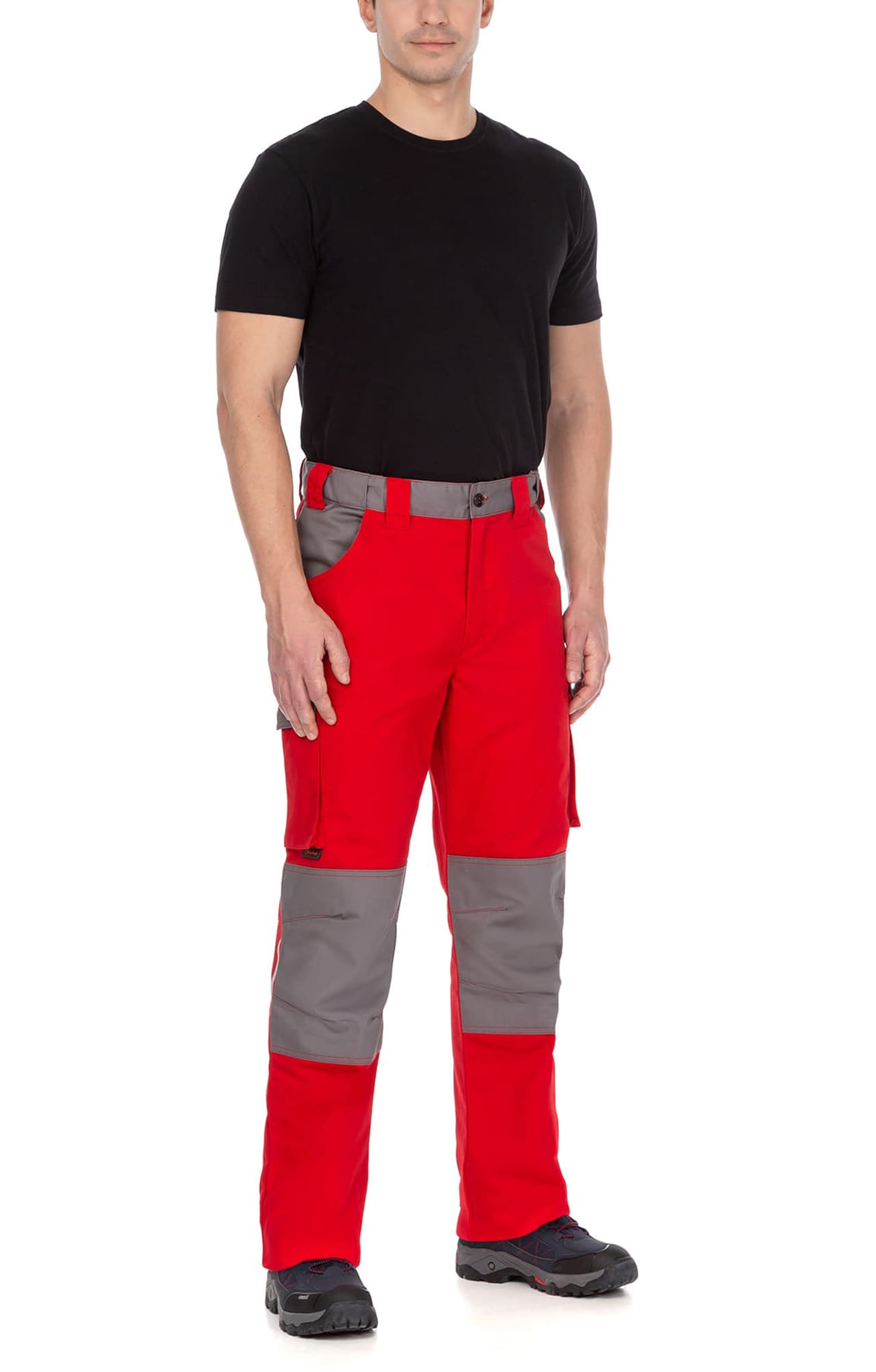 70061 Костюм  NEW красный с серым STATUS  Летняя спецодежда  размер 64-66/170-176  - Вид №13