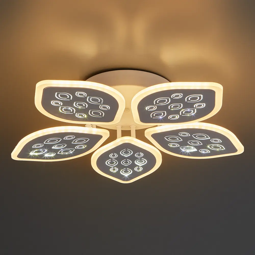 Люстра потолочная светодиодная Escada 10278/5 цвет белый STLM-2000892 - Вид №2